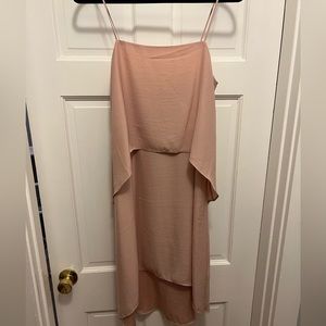 Banana Republic High Low Dress, Blush Pink - 6P